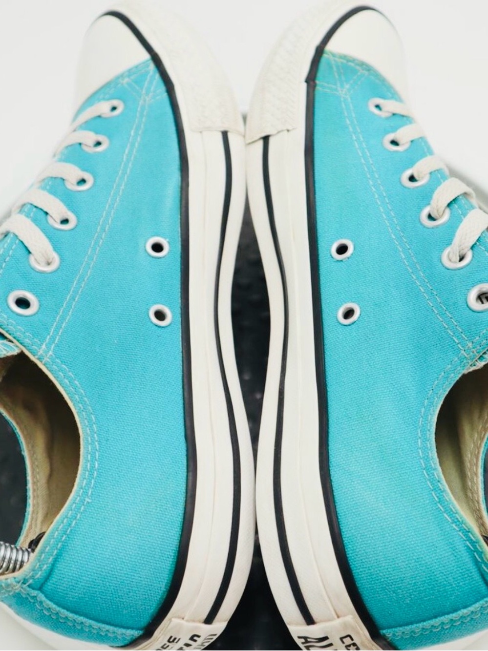 Converse AllStar Chuck Taylor Turquoise Teal Classic Sneakers Shoes-Women’s 6 - Picture 2 of 5